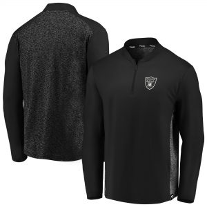 Las Vegas Raiders Iconic Clutch Modern Quarter-Zip Jacket