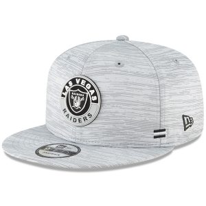 New Era Las Vegas Raiders Gray 2020 Snapback Adjustable Hat