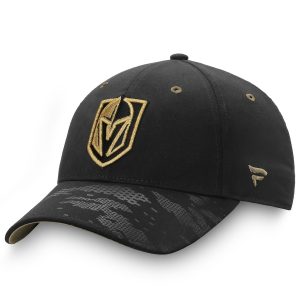 Vegas Golden Knights Iconic Dark Stealth Snapback Hat