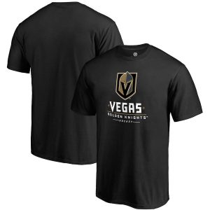 Vegas Golden Knights Fanatics Branded Team Lockup T-Shirt