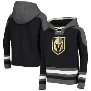 Vegas Golden Knights Youth Ageless Lace-Up Pullover Hoodie