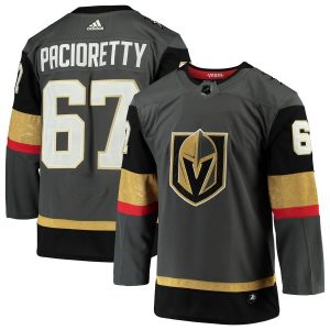 Max Pacioretty Vegas Golden Knights adidas Home Authentic Player Jersey – Gray