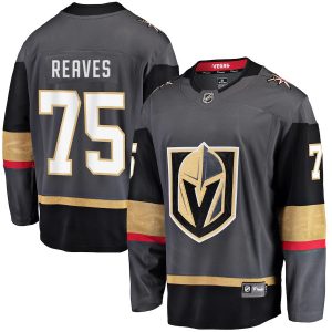 Ryan Reaves Vegas Golden Knights Fanatics Branded Home Premier Breakaway Player Jersey – Gray